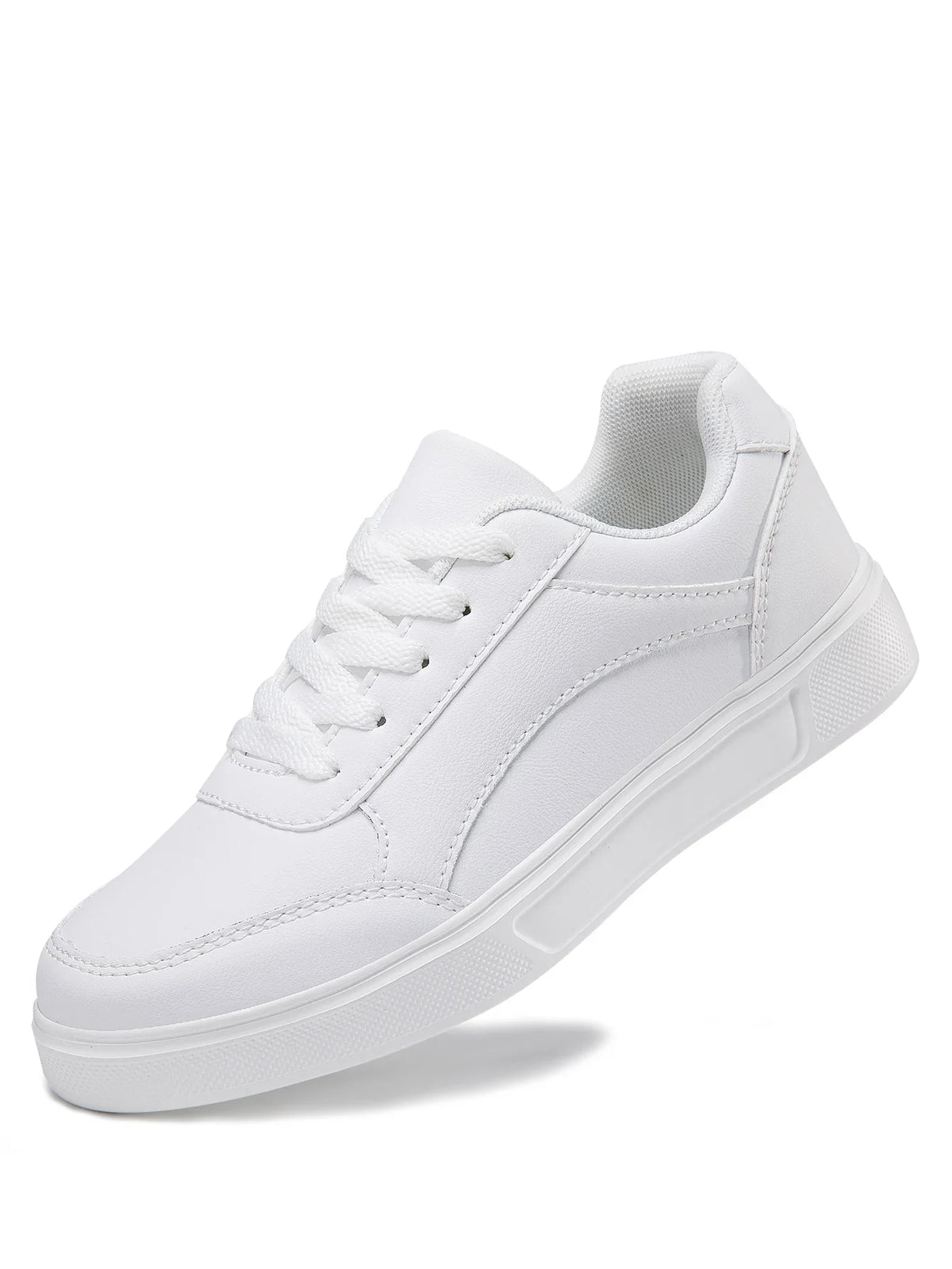 Irene - Zapatillas Baasploa Cuero Plataforma Sneakers Casuales Antideslizantes Mujer