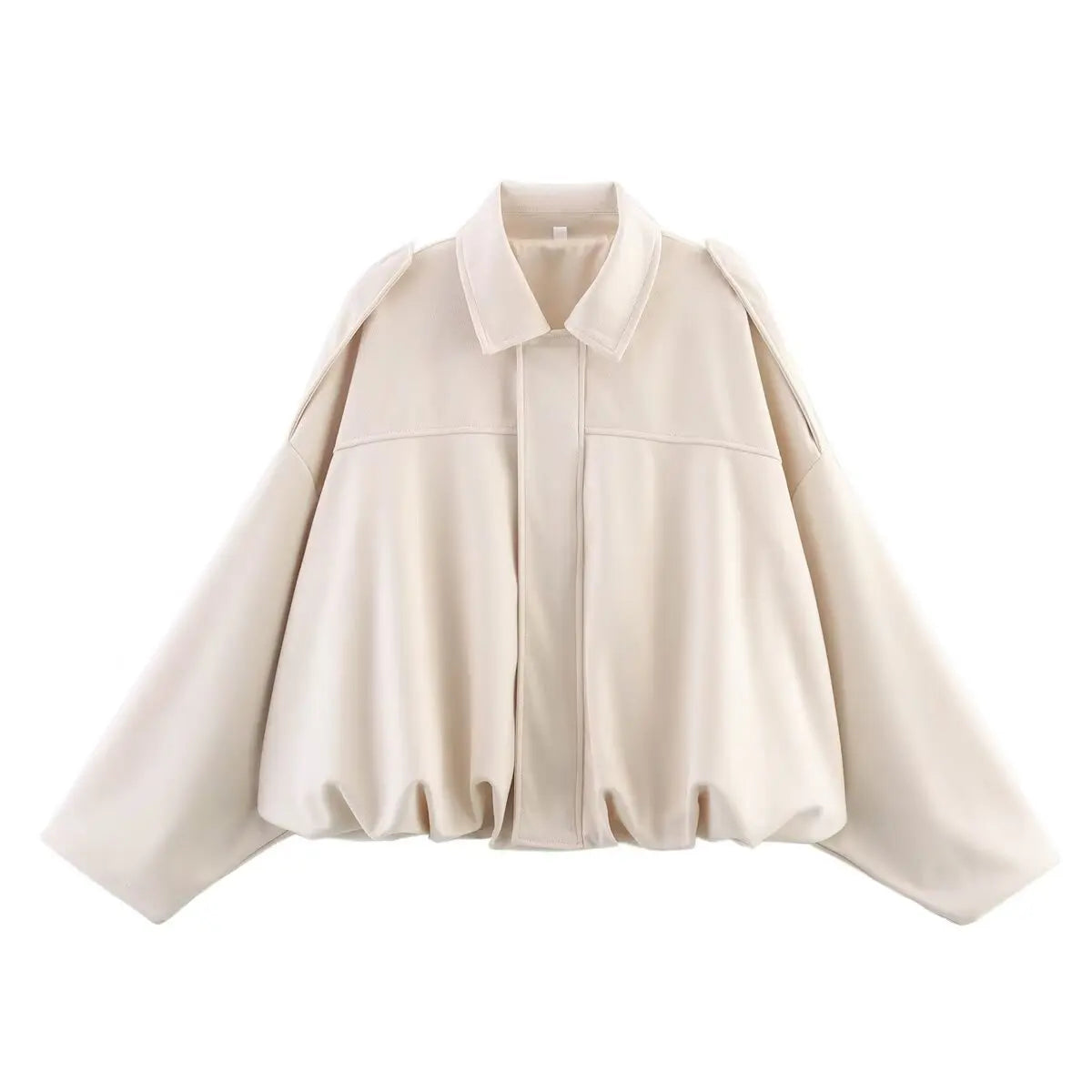 Africa - Chaqueta Suede Retro con Cremallera Estilo Street Fashion Mujer