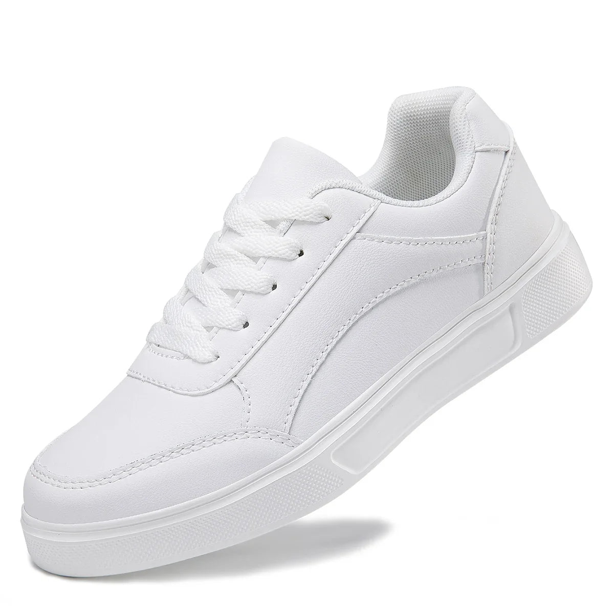 Irene - Zapatillas Baasploa Cuero Plataforma Sneakers Casuales Antideslizantes Mujer