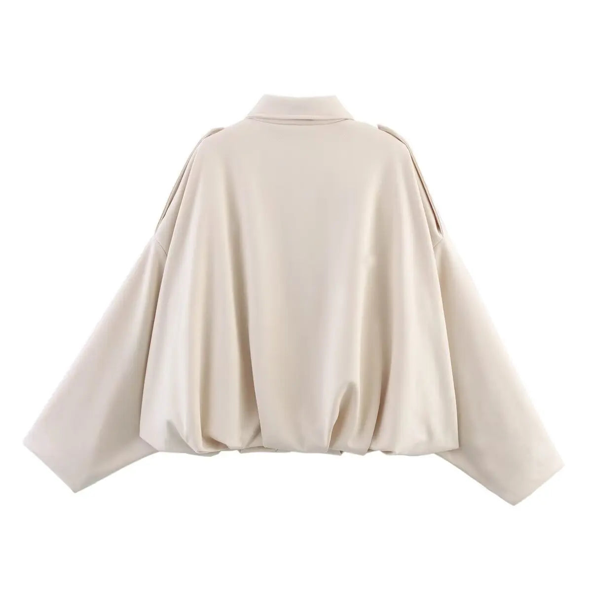 Africa - Chaqueta Suede Retro con Cremallera Estilo Street Fashion Mujer